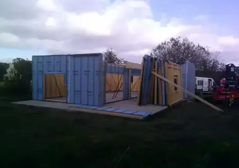 extension de maison ossature bois Dinan-5