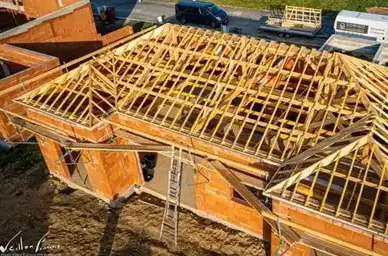 extension de maison ossature bois à Evran - image 4