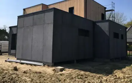 extension de maison ossature bois Pacé-1