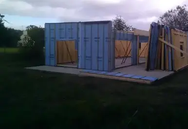 extension de maison ossature bois à Pacé - image 2