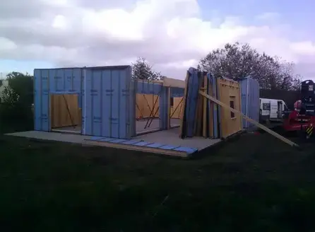 surélévation de maison bois Combourg-5