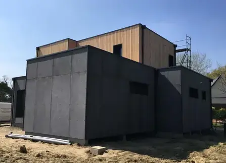 surélévation de maison bois Saint-Méen-le-Grand-1